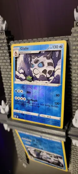 3d Shadowbox Glalie Pokemon Card Tcg Custom Made - Image 2