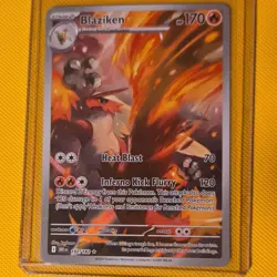 Pokemon Blaziken 192/182 Sv10 Destined Rivals Illustration Rare Holo English - Image 1