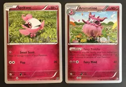Aromatisse Spritzee 2014 Pokemon XY 93/146 Rare 2014 World Championships LP - Image 1