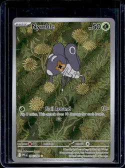 2025 Pokemon Phantasmal Flames Nymble Illustration Rare #096/094 - Image 1