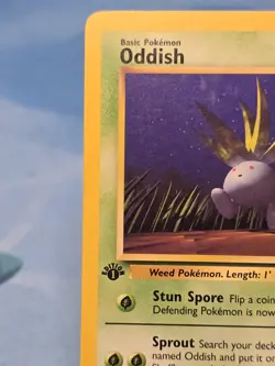 Pokemon Jungle 1st Edition Oddish 58/64 Non Holo - Image 5