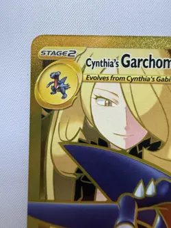 Pokemon Cynthia's Garchomp EX 241/182 Destined Rivals Hyper Rare Holo 330 HP - Image 3