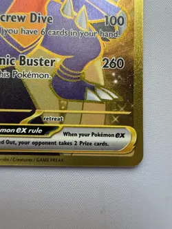 Pokemon Cynthia's Garchomp EX 241/182 Destined Rivals Hyper Rare Holo 330 HP - Image 5