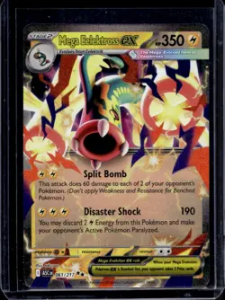 2026 Pokemon Ascended Heroes Mega Eelektross ex Double Rare #061/217 - Image 1