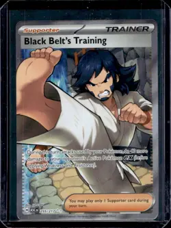 2026 Pokemon Ascended Heroes Black Belt's Training Ultra Rare #255/217 - Image 1