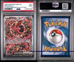 2025 POKEMON MEP ULTRA-PREMIUM COLLECTION #024 ORICORIO EX PSA 9 - Image 3