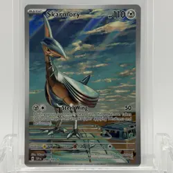 Pokemon TCG Surging Sparks Skarmory #209/191 Illustration Rare NM - Image 1