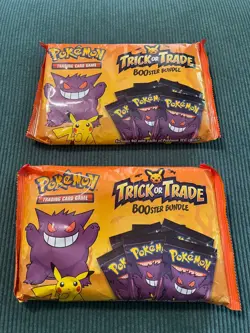 2022 Pokemon TCG TRICK OR TRADE BOOSTER BUNDLE x 2 (80 packs) 820650850783 - Image 1