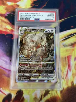 2023 Pokemon Crown Zenith HISUIAN Zoroadk VSTAR GG56 PSA 10 - Image 1