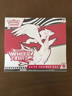 Pokemon TCG Scarlet & Violet White Flare ETB Elite Trainer Box Sealed - Image 1