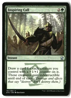 MTG Inspiring Call [DTK - 191] LP 5-28 - Image 1