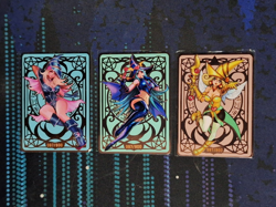 Yugioh Amanda Lapalme ManaMoon Metal FC SET Dark Magician Girls + Sleeves - Image 2
