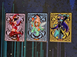 Yugioh Amanda Lapalme ManaMoon Metal FC SET Dark Magician Girls + Sleeves - Image 3
