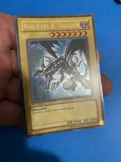 Konami Red-Eyes B. Dragon SDJ-001 Starter Deck: Joey Ultra Rare 1st Edition Dar… - Image 3