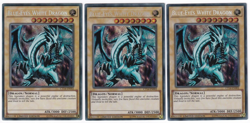 3x Blue-Eyes White Dragon - (CT14-EN002 - Ltd Ed - Secret Rare) - NM/VLP - Image 1
