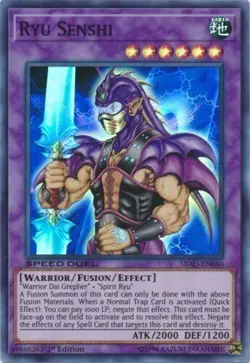 Ryu Senshi (SBAD-EN040) - Super Rare First ed. Yugioh - NM - Image 1