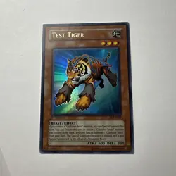 Test Tiger - GLAS-EN082 - Ultra Rare - 1st Edition YuGiOh (LP) - Image 1