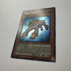 Test Tiger - GLAS-EN082 - Ultra Rare - 1st Edition YuGiOh (LP) - Image 2