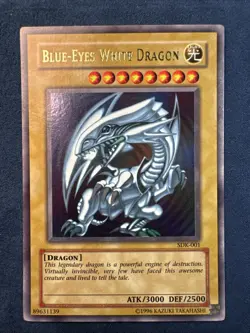 Yu-Gi-Oh! TCG Blue-Eyes White Dragon SDK-001 Ultra Rare Unlimited Edition - Image 1