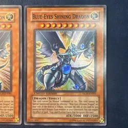 Yu-Gi-Oh! TCG Blue-Eyes Shining Dragon Limited Edition Super Rare MOV-EN001 X 3 - Image 4