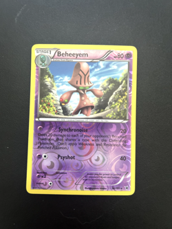 Beheeyem 56/101 Noble Victories Reverse Holo - Pokemon Trading Card - Image 1