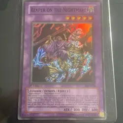 Yugioh Reaper On The Nightmare PGD-078 1st Edition Super Rare MP - Image 1