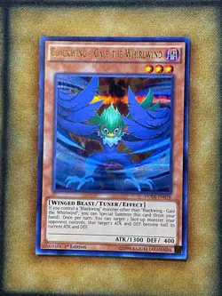 Yugioh Blackwing - Gale The Whirlwind DUSA-EN078 Ultra Rare 1st Ed NM - Image 1