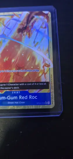 Gum-Gum Red Roc OP04-056 R Alt (PRB01) ENGLISH LP One Piece - Image 5