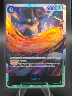 Sabo PRB02-014 SR One Piece English NM - Image 1