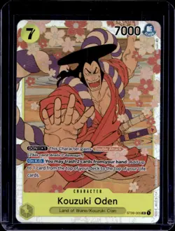 2023 One Piece Kouzuki Oden Starter Deck Yamato Super Rare SR #ST09-005 - Image 1