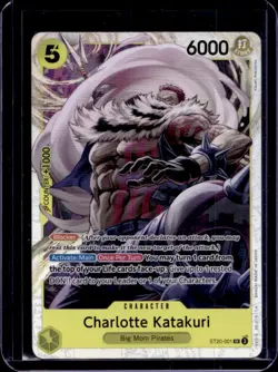 2024 One Piece Starter Deck 20 Charlotte Katakuri Super Rare SR #ST20-001 - Image 1