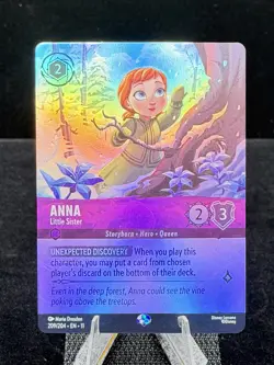 Disney Lorcana-Winterspell-Anna-Little Sister-#209-Epic-M/NM - Image 1