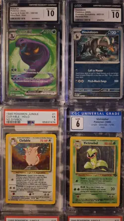 Pokemon Graded Card Lot 10x Holo Jungle, Scarlet & Violet, Prismatic Evolutions - Image 2
