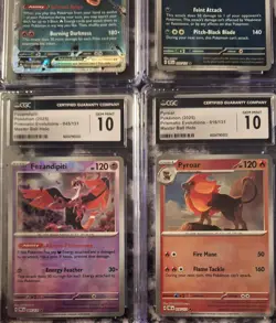 Pokemon Graded Card Lot 10x Holo Jungle, Scarlet & Violet, Prismatic Evolutions - Image 4
