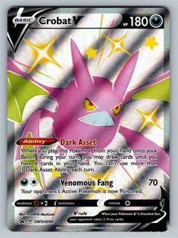 Crobat V Promo SWSH: Sword & Shield Promo Cards SWSH098 NM - Image 1