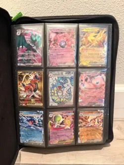 Pokemon Card Binder Collection Lot Charizard ex, Gyarados ex, V And Ex + More - Image 1