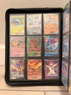 Pokemon Card Binder Collection Lot Charizard ex, Gyarados ex, V And Ex + More - Image 2