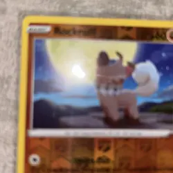 Rockruff 073/159- Reverse Holo Card - Pokemon - Crown Zenith - Image 2