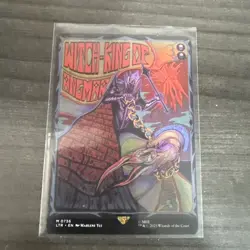Witch-king of Angmar (Borderless Poster) - Light Play MTG - Image 1