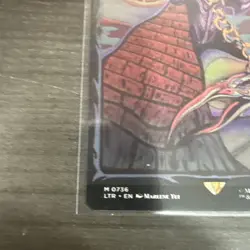 Witch-king of Angmar (Borderless Poster) - Light Play MTG - Image 2