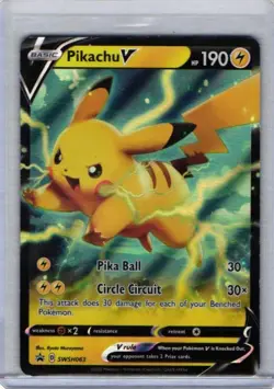 Pikachu V Promo SWSH: Sword & Shield Promo Cards SWSH063 - Image 1