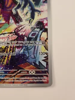 Pokemon TCG Baxcalibur Card 210/193 IR Sv02: Paldea Evolved 2023 Near Mint - Image 4