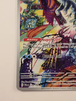 Pokemon TCG Baxcalibur Card 210/193 IR Sv02: Paldea Evolved 2023 Near Mint - Image 5
