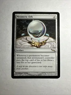 Mesmeric Orb MTG Mirrodin LP 204 Magic the Gathering - Image 1