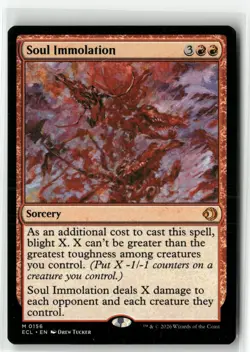 Soul Immolation M 156 Lorwyn Eclipsed MTG - Image 1