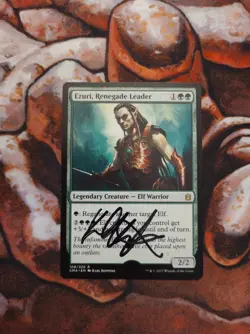 *ARTIST PROOF* Ezuri, Renegade Leader Karl Kopinski Signed Magic the Gathering - Image 1