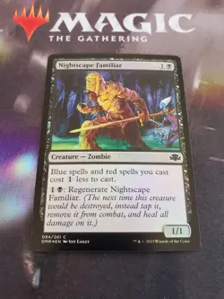 Mtg. Nightscape Familiar. Foil. Dominaria Remastered. Pack Fresh - Image 1