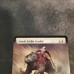 1x MTG Ainok Strike Leader (Extended Art) - Commander: Tarkir: Dragonstorm (TDC) - Image 2
