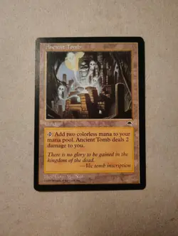 Ancient Tomb Tempest Land Uncommon Colorless Regular 1997 - Image 1