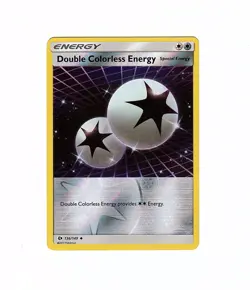 Double Colorless Energy 136/149 SM Base Set Reverse Holo - Pokemon Card - Image 1